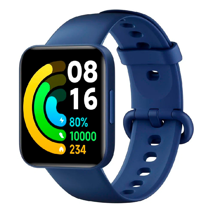 Купить Смарт-часы Xiaomi Poco Watch 1.6" Amoled HD синие EAC
